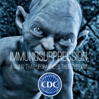 Immunosuppression-it's a thing.